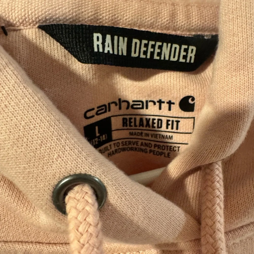 Carhartt Women's Rain Defender Relaxed Fit Midweight Sweatshirt size Large - Picture 6 of 6